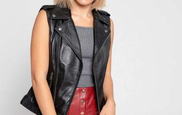 Mauvetree fashion leather jacket