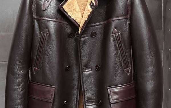 From the Runway to the Streets: Men's Shearling Leather Jacket Trends