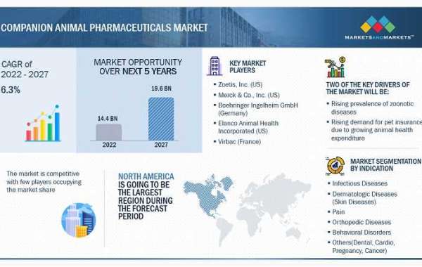 Companion Animal Pharmaceuticals Market Growth Rate, CAGR, Key Players Analysis Report 2027