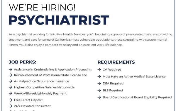 Job Opening: Psychiatrist at Various Correctional Facilities and State Hospitals in California