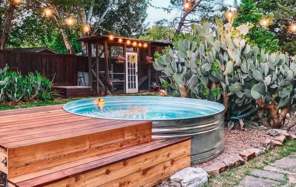Transform Your Backyard into a Tropical Oasis with a Stock Tank Pool